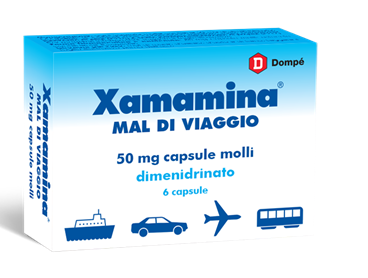 XAMAMINA MAL DI VIAG*6CPS 50MG - Antica Farmacia Celesia