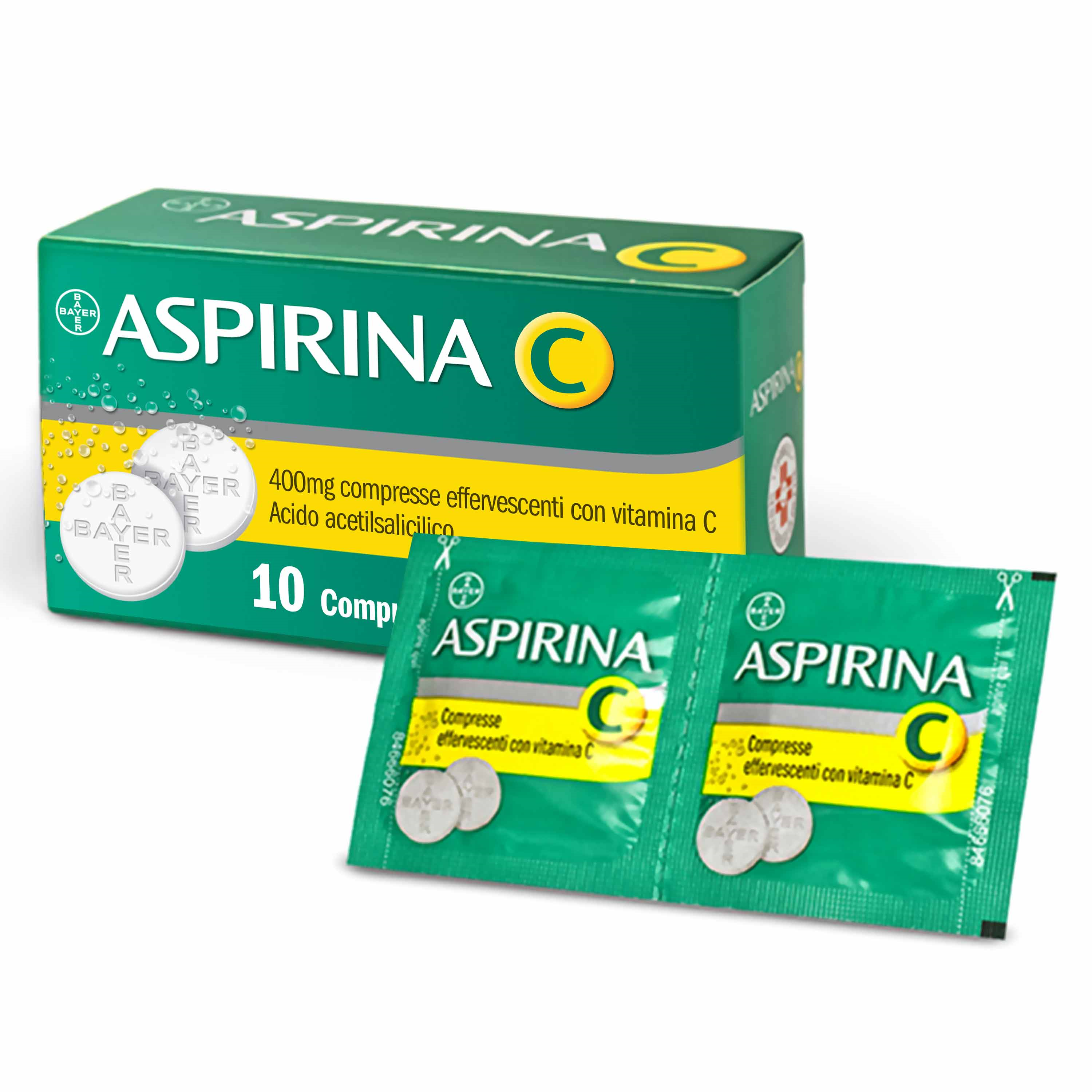 ASPIRINA C*10CPR EFF 400+240MG - Antica Farmacia Celesia