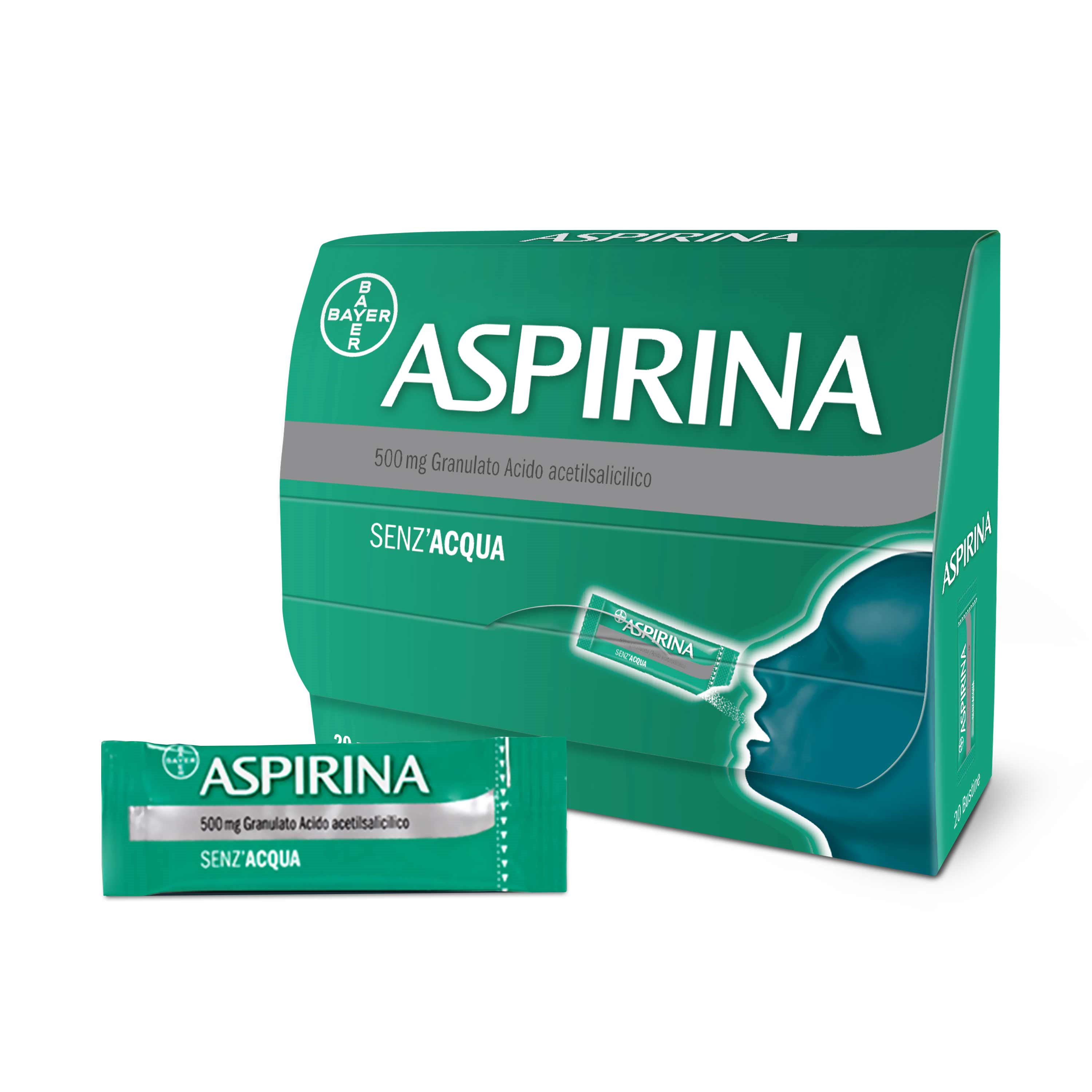 ASPIRINA*OS GRAT 20BUST 500MG - Antica Farmacia Celesia