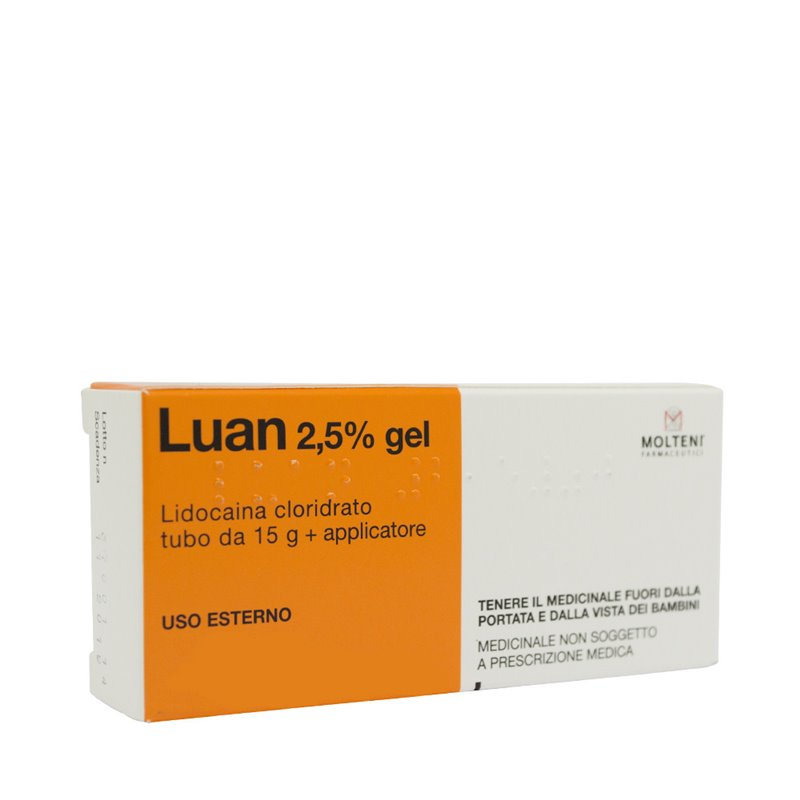 LUAN*GEL 15G 2,5%+APPLICATORE - Antica Farmacia Celesia