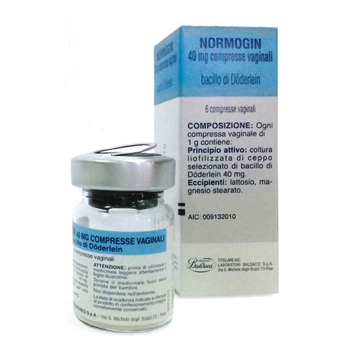 NORMOGIN*6CPR VAG 40MG - Antica Farmacia Celesia