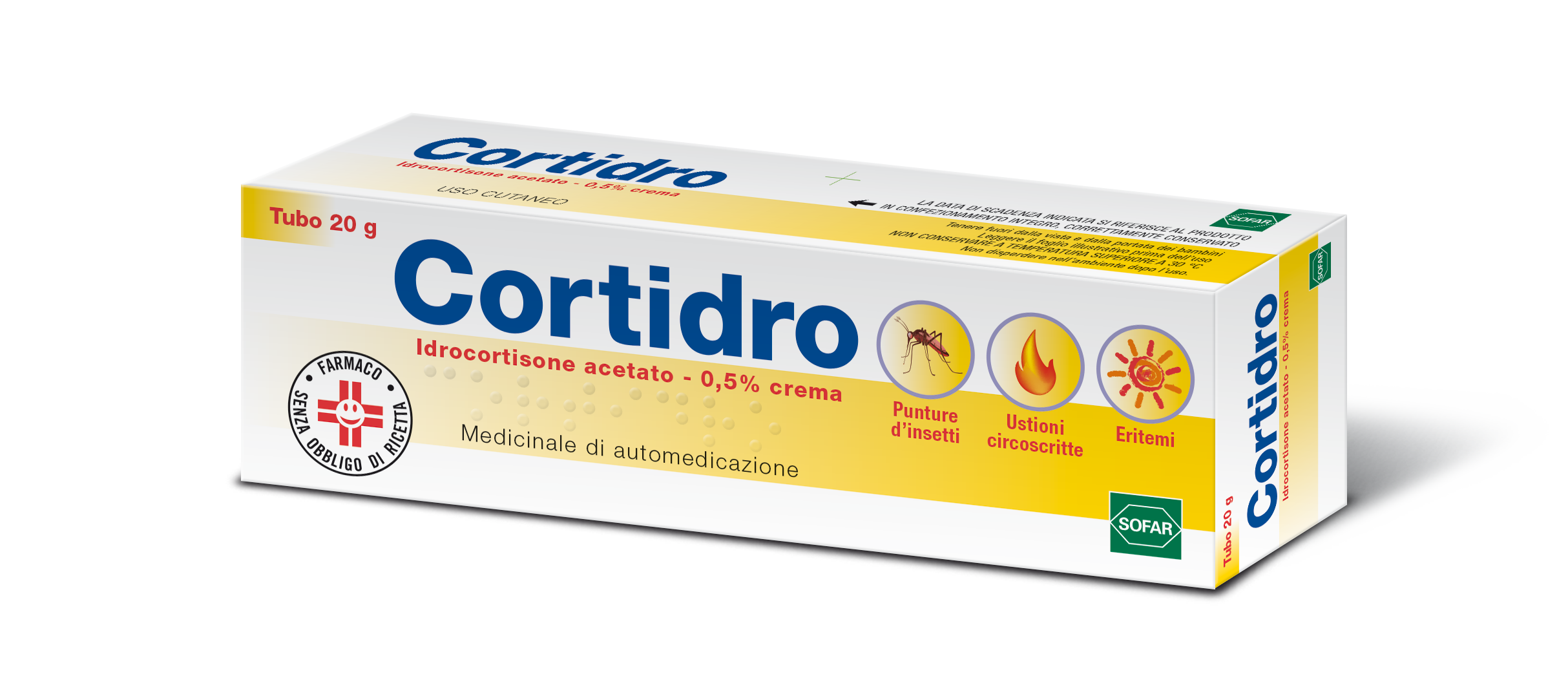 CORTIDRO*CREMA 20G 0,5% - Antica Farmacia Celesia