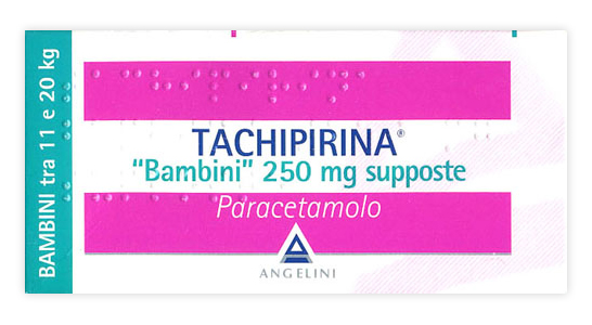 TACHIPIRINA*BB 10SUPP 250MG - Antica Farmacia Celesia