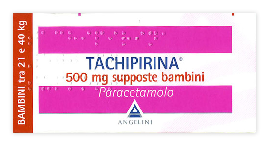 TACHIPIRINA*BB 10SUPP 500MG - Antica Farmacia Celesia