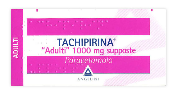 TACHIPIRINA*AD 10SUPP 1000MG - Antica Farmacia Celesia