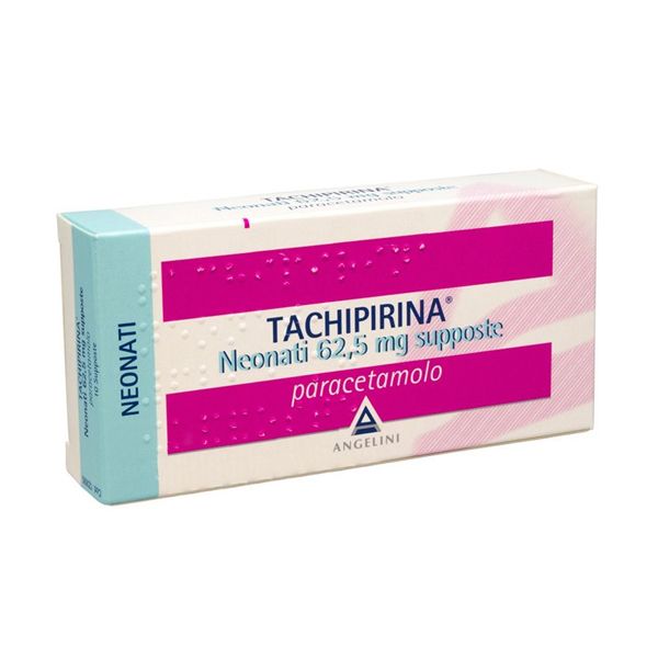 TACHIPIRINA*NEO 10SUPP 62,5MG - Antica Farmacia Celesia