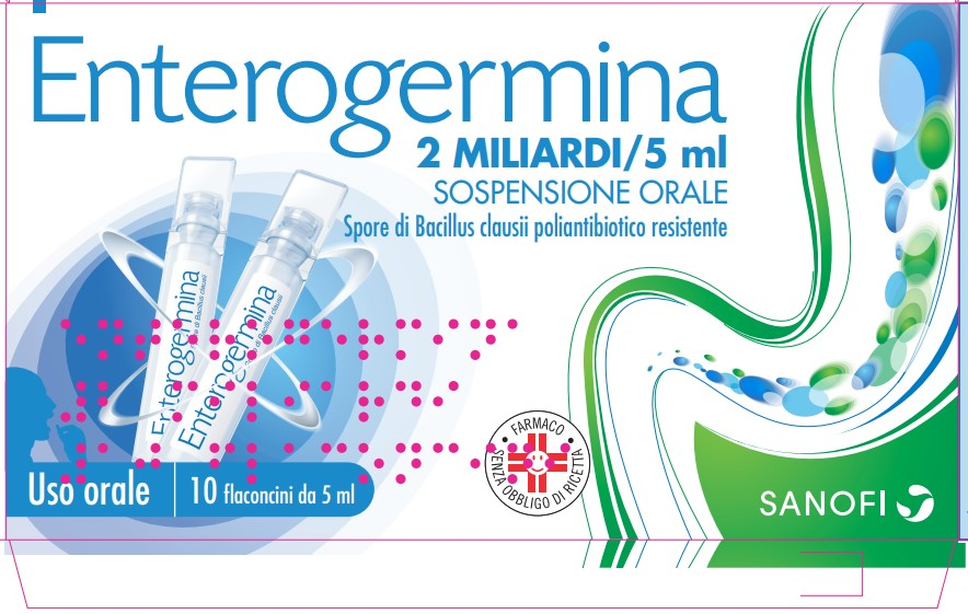 ENTEROGERMINA*OS 10FL 2MLD/5ML - Antica Farmacia Celesia