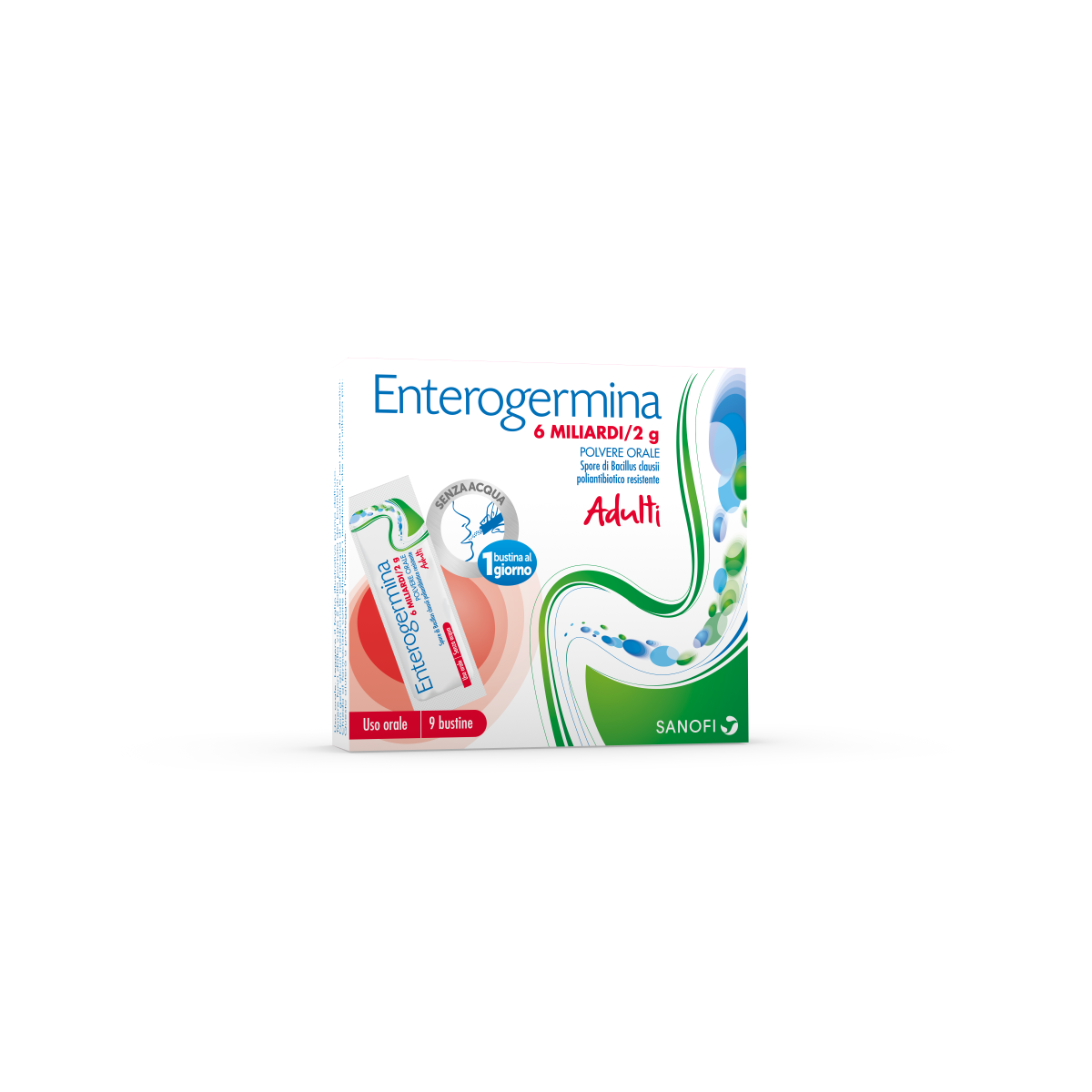 ENTEROGERMINA*OS 9BS 6MLD/2G - Antica Farmacia Celesia