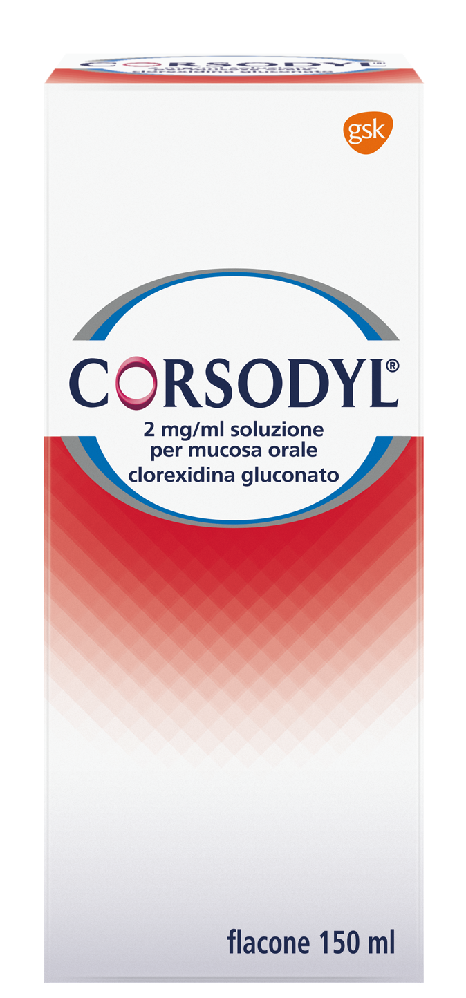 CORSODYL*SOLUZ 150ML 200MG/100 - Antica Farmacia Celesia