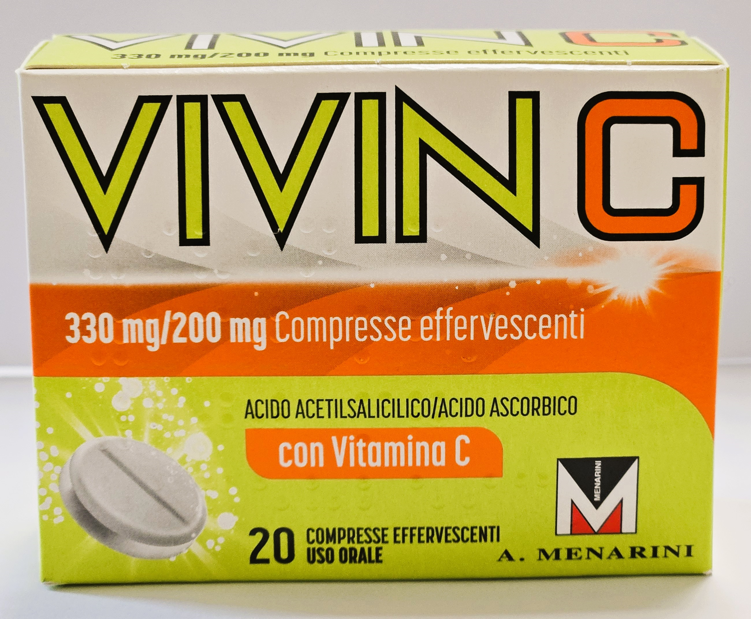VIVIN C*20CPR EFF 330MG+200MG - Antica Farmacia Celesia