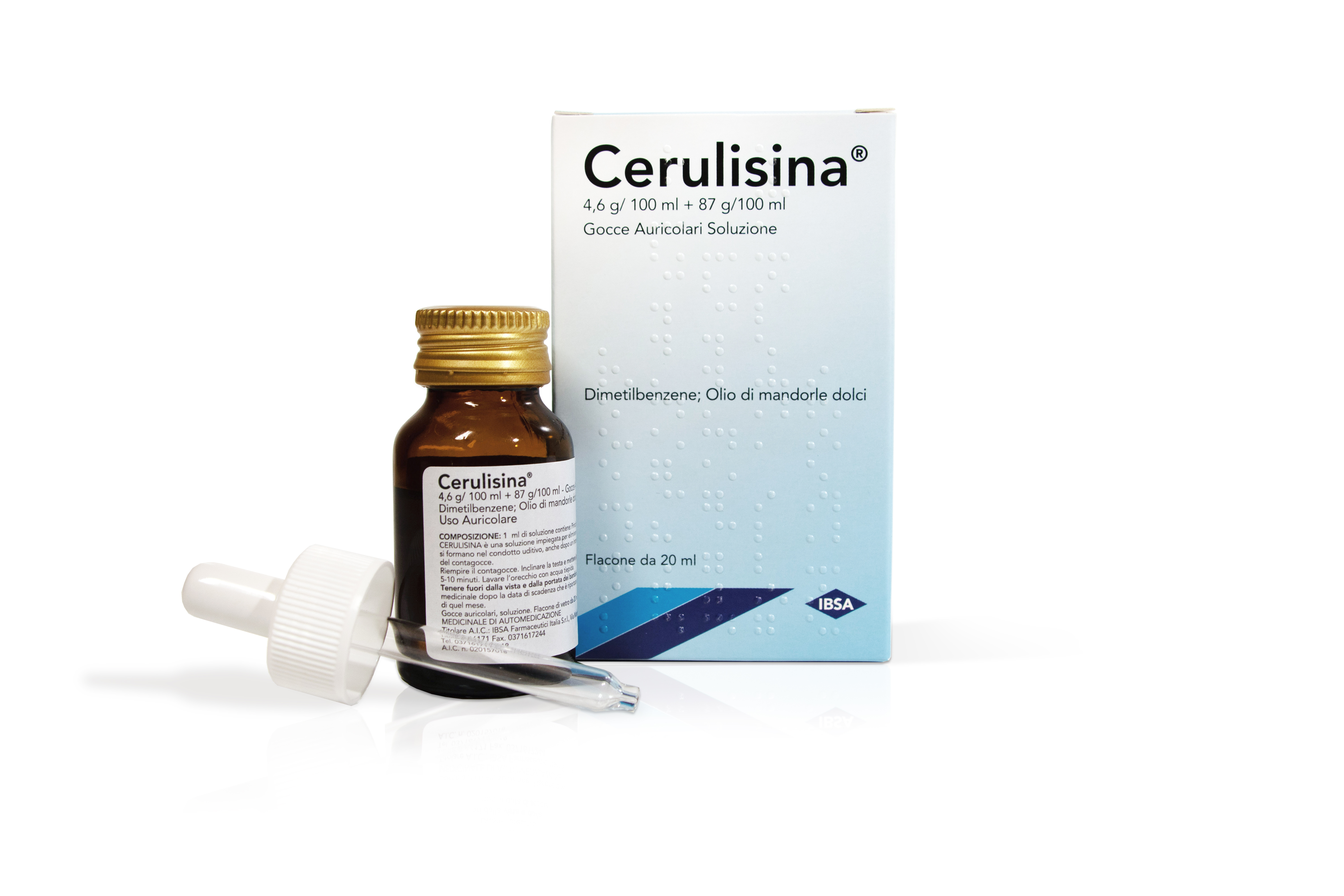 CERULISINA*GTT OTO FL 20ML - Antica Farmacia Celesia
