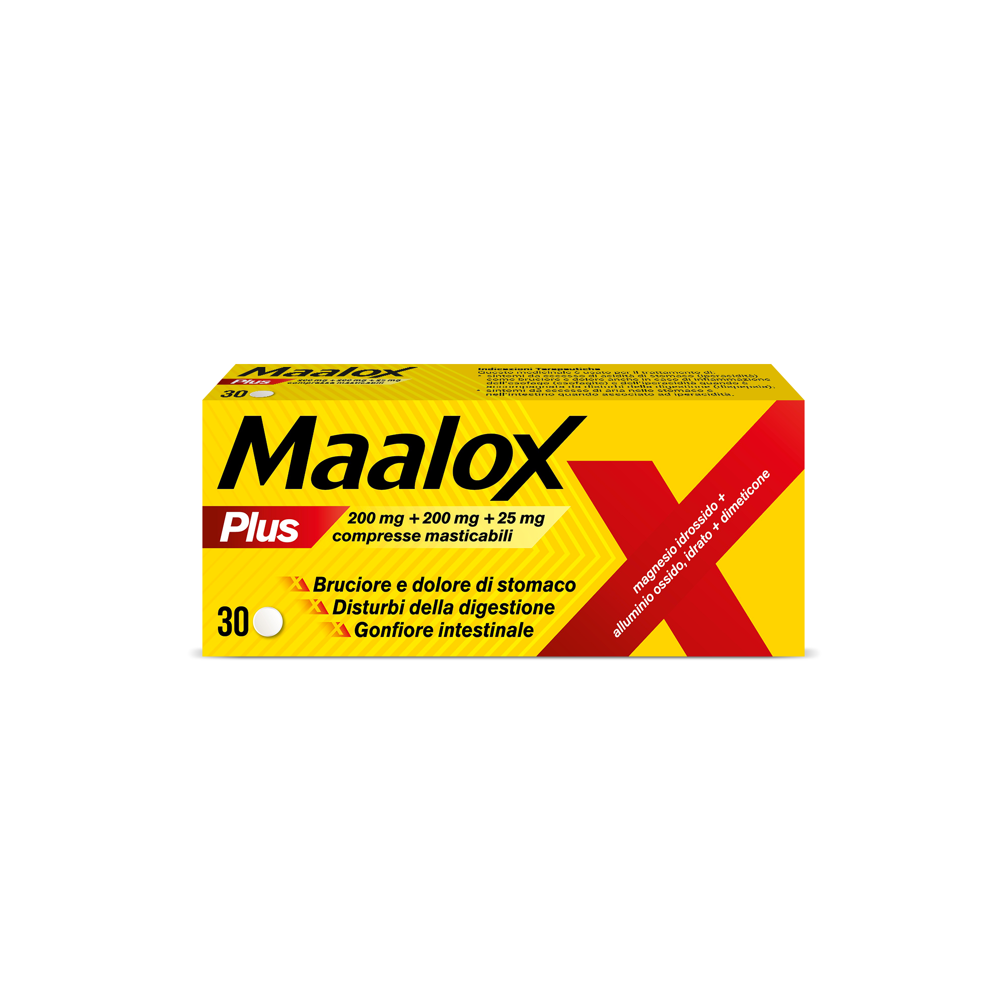 MAALOX PLUS*30CPR MAST - Antica Farmacia Celesia