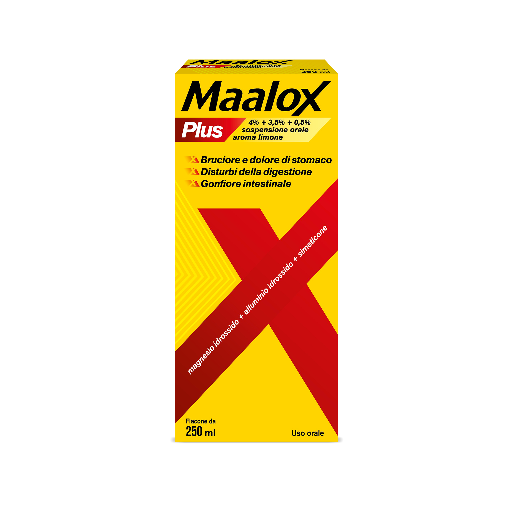 MAALOX PLUS*OS SOSP 4+3,5+0,5% - Antica Farmacia Celesia