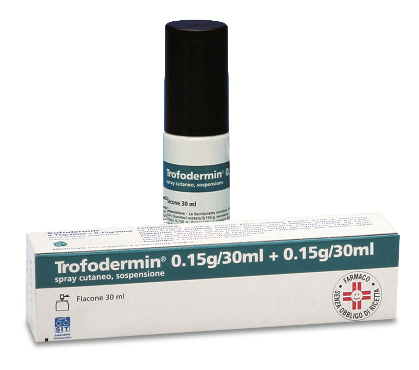 TROFODERMIN*SPR CUT 30ML 5%+5% - Antica Farmacia Celesia