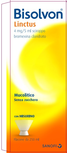 BISOLVON*LINCTUS SCIR FL 250ML - Antica Farmacia Celesia