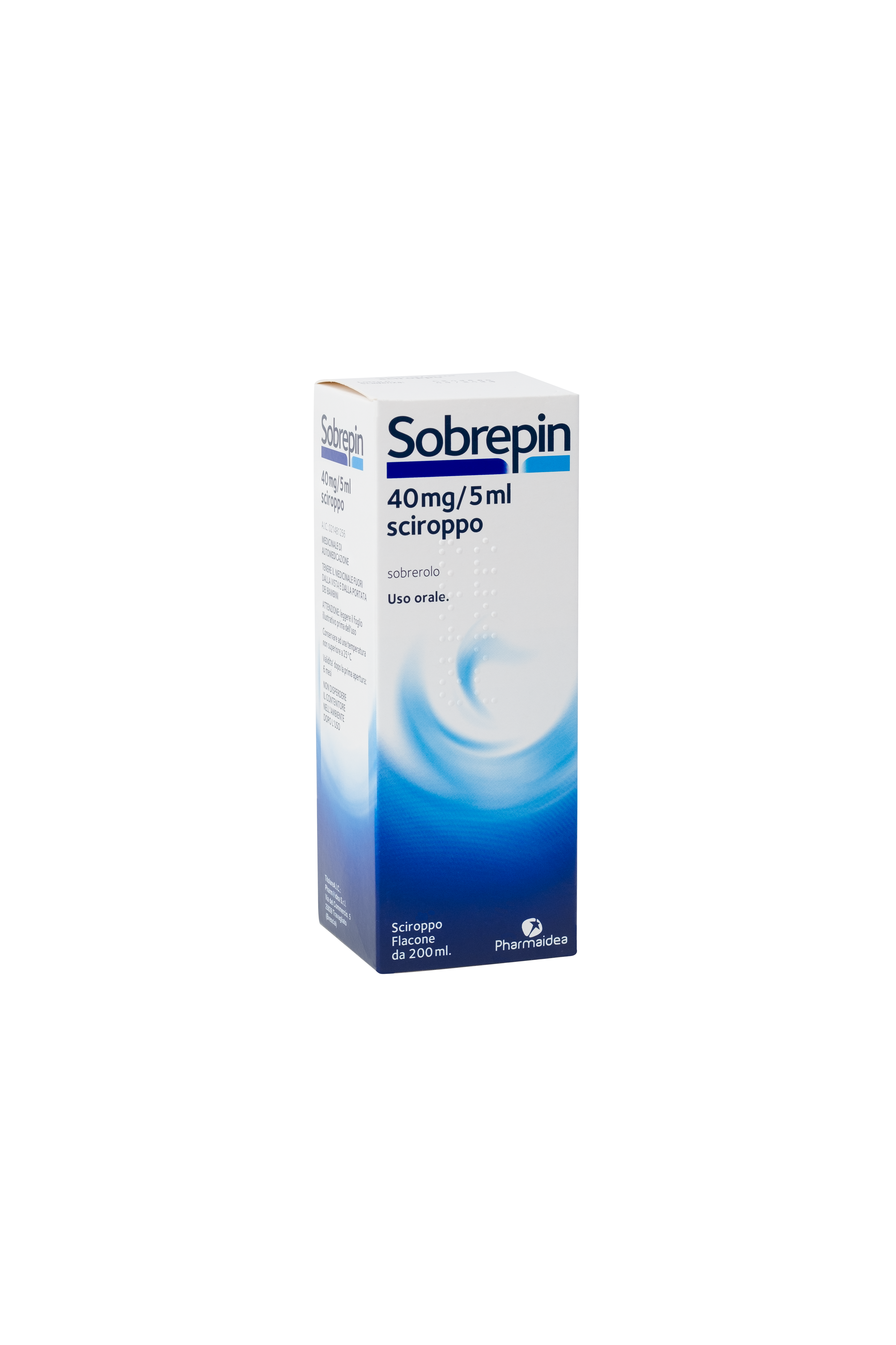 SOBREPIN*SCIR 200ML 40MG/5ML - Antica Farmacia Celesia