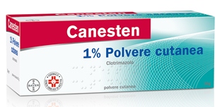 CANESTEN*POLV CUT 1FL 30G 1% - Antica Farmacia Celesia