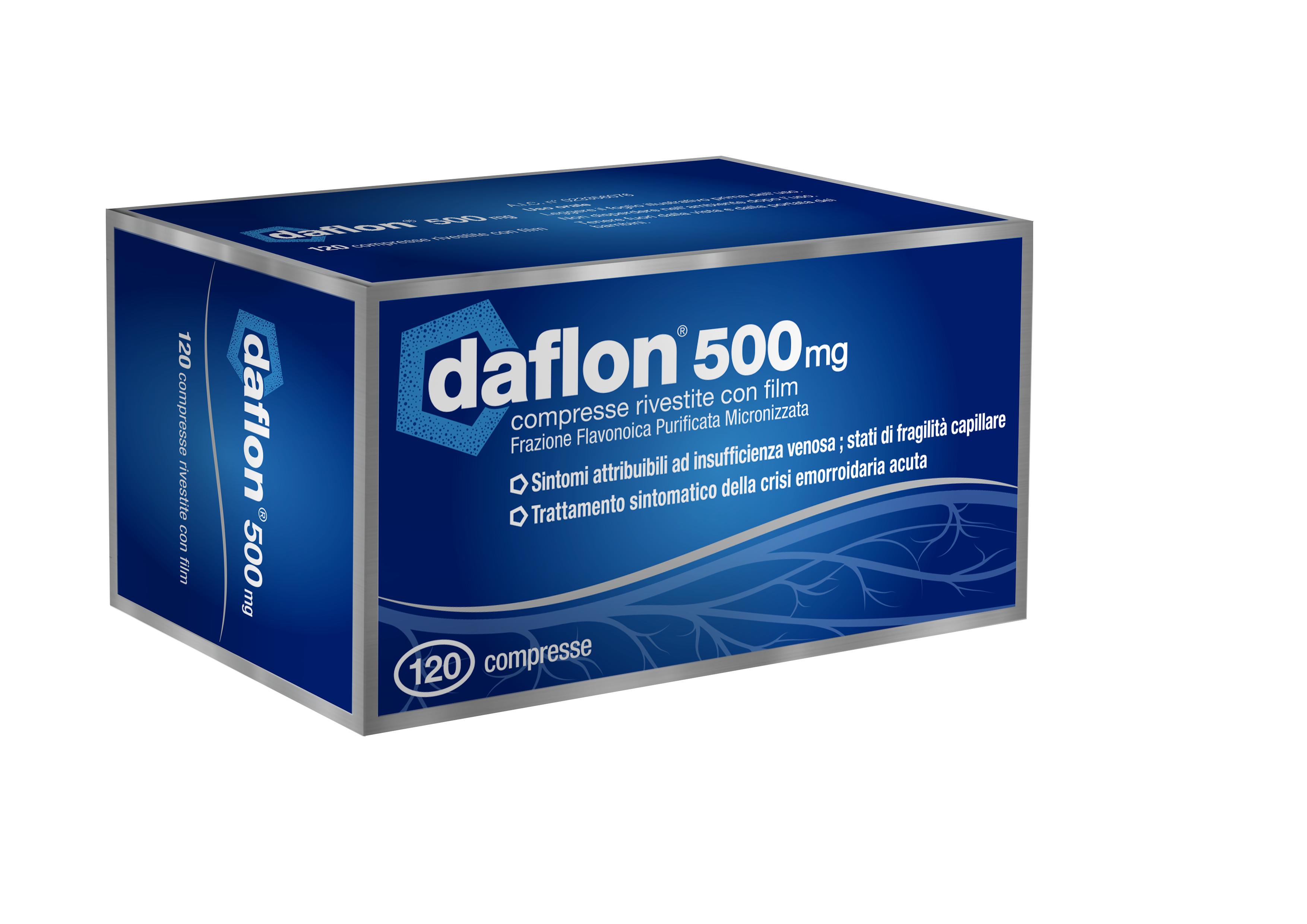 DAFLON*120CPR RIV 500MG - Antica Farmacia Celesia