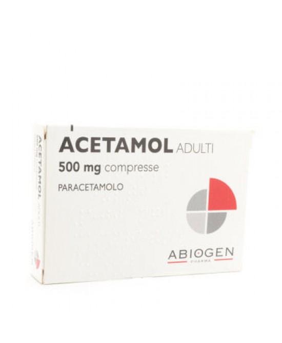 ACETAMOL*AD 20CPR 500MG - Antica Farmacia Celesia
