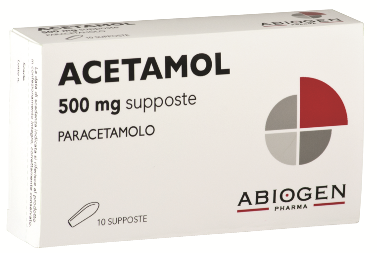 ACETAMOL*10SUPP 500MG - Antica Farmacia Celesia