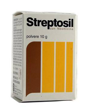 STREPTOSIL NEOMICINA*POLV 10G - Antica Farmacia Celesia