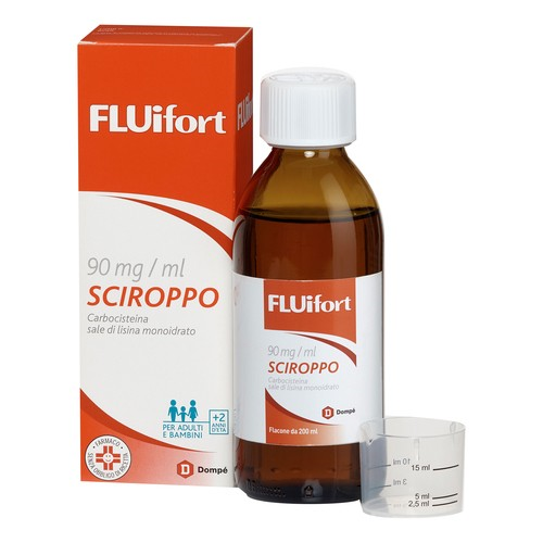 FLUIFORT*SCIR 200ML 90MG/ML+MI - Antica Farmacia Celesia