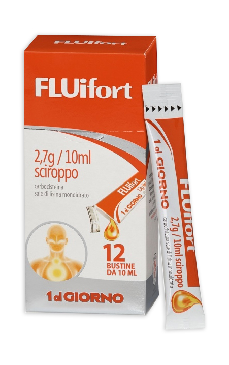 FLUIFORT*SCIR 12BUST 2,7G/10ML - Antica Farmacia Celesia