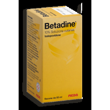 BETADINE*SOLUZ CUT FL 50ML 10% - Antica Farmacia Celesia