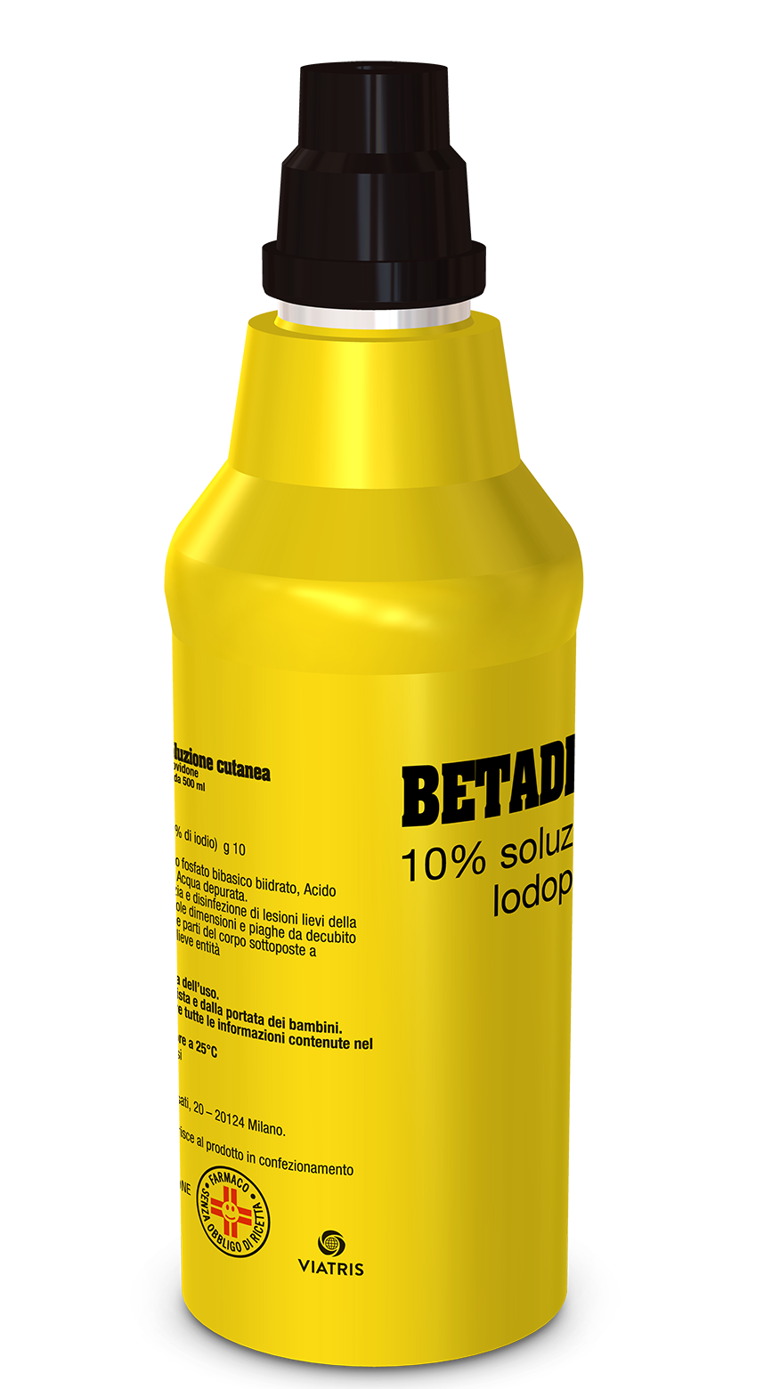 BETADINE*SOL CUT FL 500ML 10% - Antica Farmacia Celesia