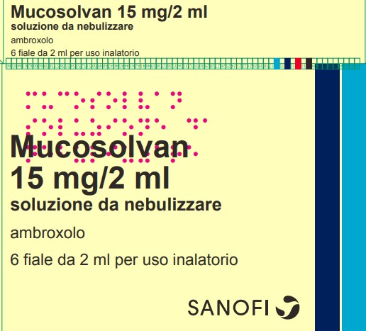 MUCOSOLVAN*NEBUL 6F 15MG 2ML - Antica Farmacia Celesia