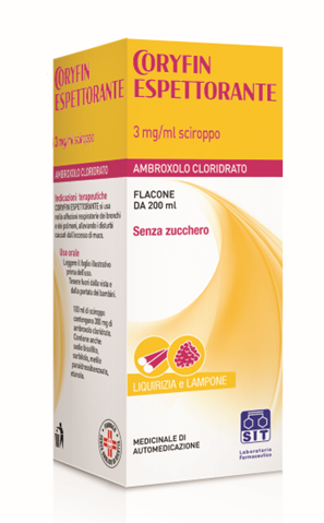 CORYFIN TOSSE ESPETT*SCIR200ML - Antica Farmacia Celesia