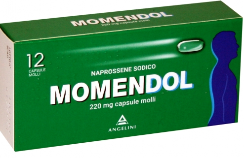MOMENDOL*12CPS MOLLI 220MG - Antica Farmacia Celesia