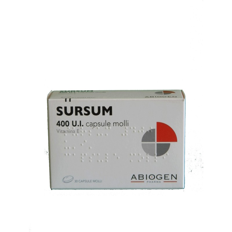 SURSUM*30CPS MOLLI 400UI - Antica Farmacia Celesia
