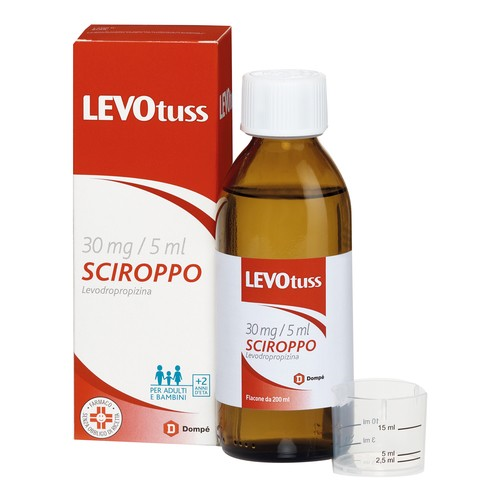 LEVOTUSS*SCIR 200ML 30MG/5ML - Antica Farmacia Celesia