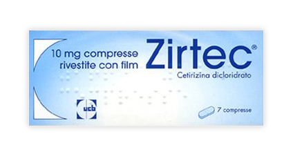 ZIRTEC*7CPR RIV 10MG - Antica Farmacia Celesia