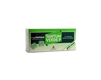 TANTUM VERDE P*20PASTL 3MG MEN - Antica Farmacia Celesia