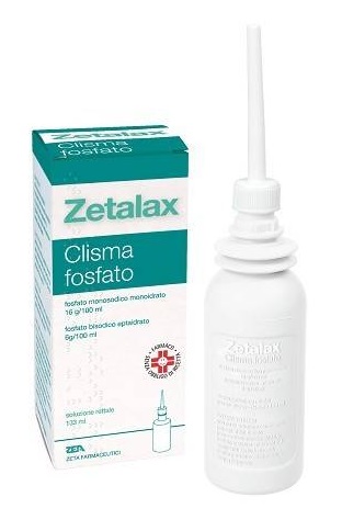 ZETALAX CLISMA FOSFATO*133ML - Antica Farmacia Celesia