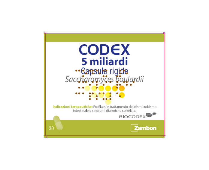 CODEX*30CPS 5MLD 250MG - Antica Farmacia Celesia