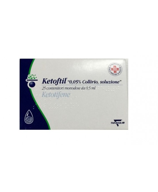 KETOFTIL*COLL25FL0,5ML0,5MG/ML - Antica Farmacia Celesia