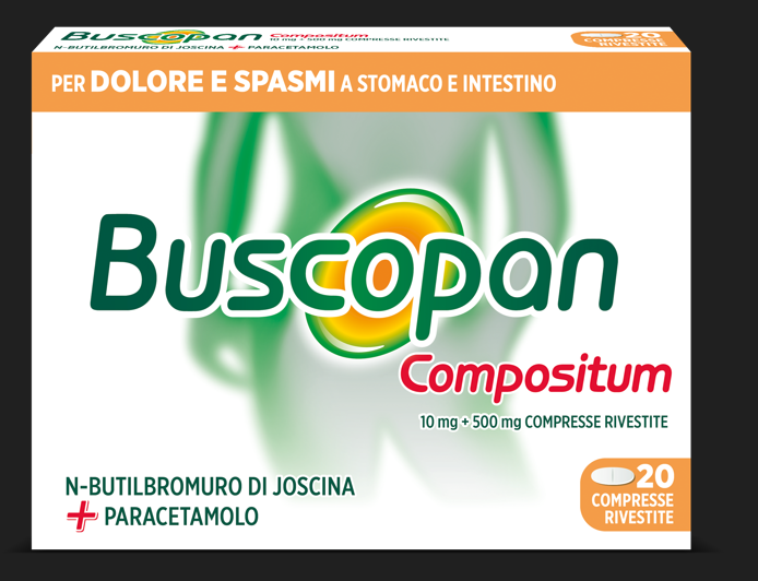 BUSCOPAN COMPOSITUM*20CPR RIV - Antica Farmacia Celesia