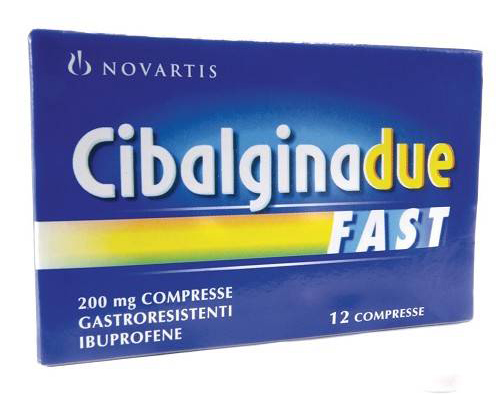 CIBALGINA DUE FAST*12CPR 200MG - Antica Farmacia Celesia