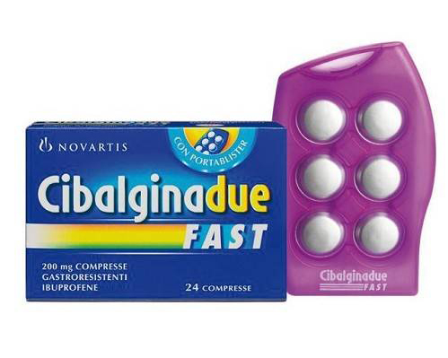 CIBALGINA DUE FAST*24CPR 200MG - Antica Farmacia Celesia