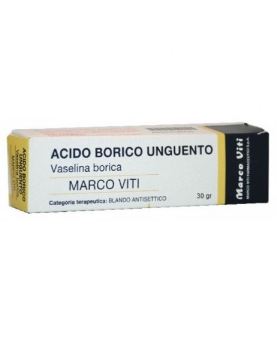 ACIDO BORICO MV*3% UNG 30G - Antica Farmacia Celesia