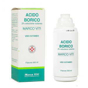 ACIDO BORICO MV*3% 500ML - Antica Farmacia Celesia