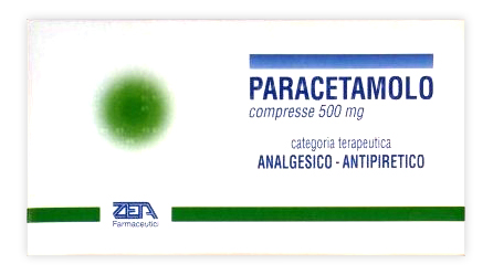 PARACETAMOLO ZETA*20CPR 500MG - Antica Farmacia Celesia