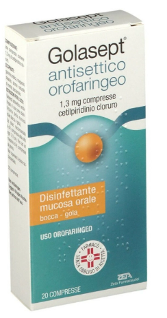 GOLASEPT ANT ORO*20CPR 1,3MG - Antica Farmacia Celesia