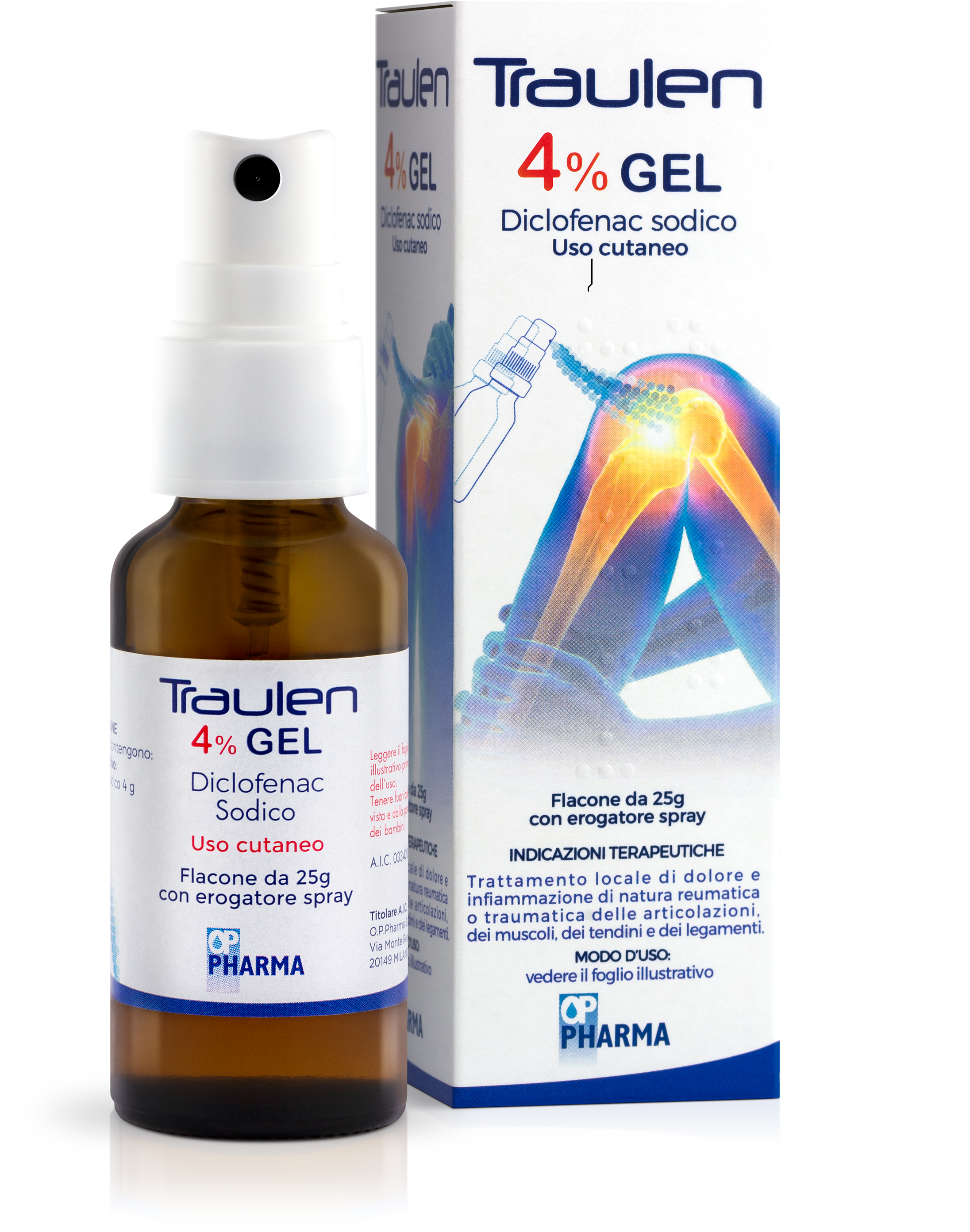 TRAULEN*GEL 4% FL 25G C/EROG - Antica Farmacia Celesia