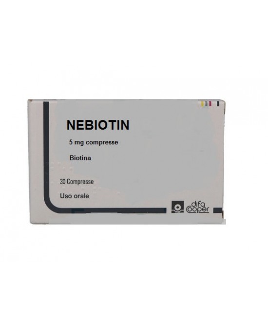 NEBIOTIN*30CPR 5MG - Antica Farmacia Celesia