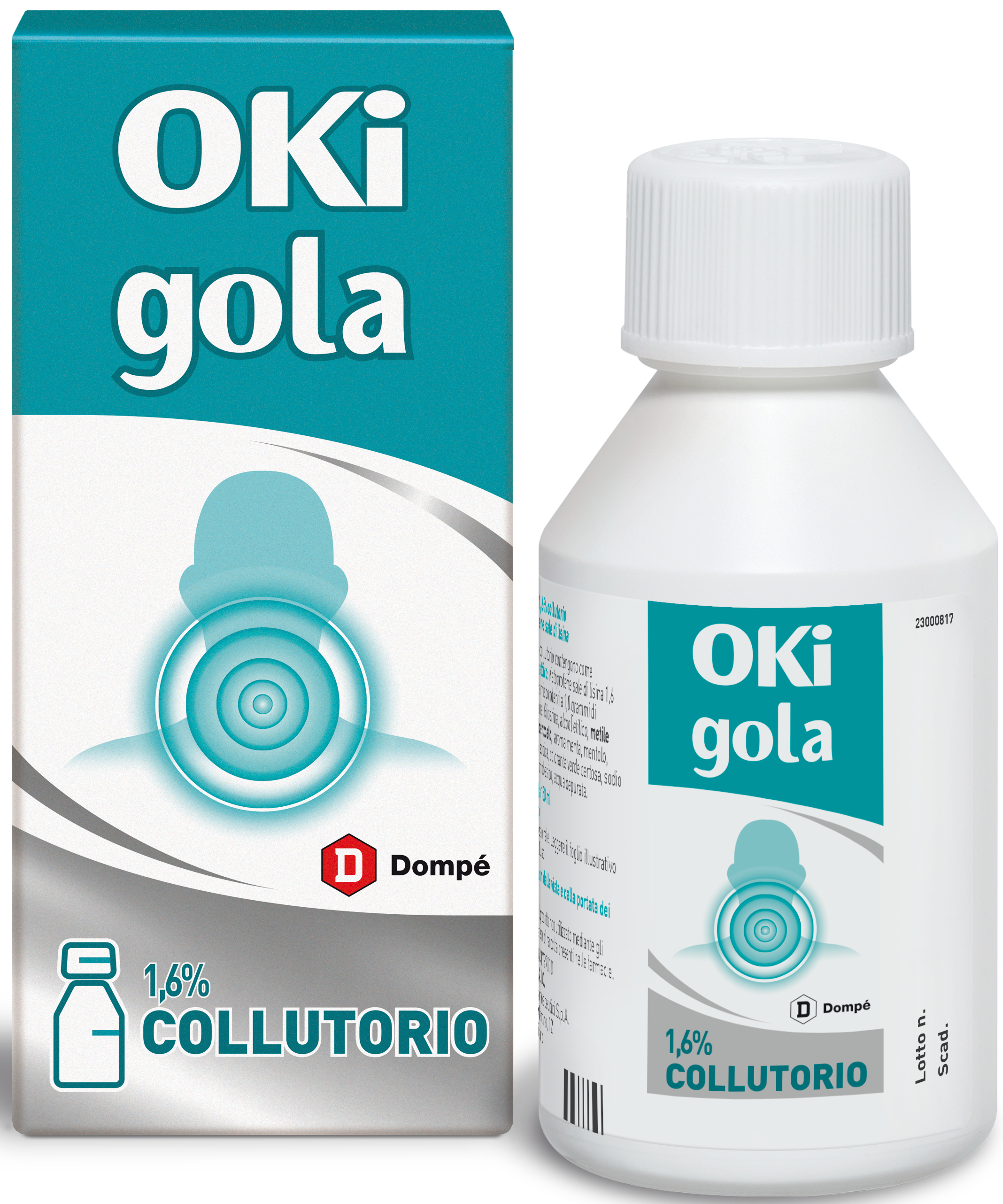 OKI GOLA*COLLUT 150ML 1,6% - Antica Farmacia Celesia