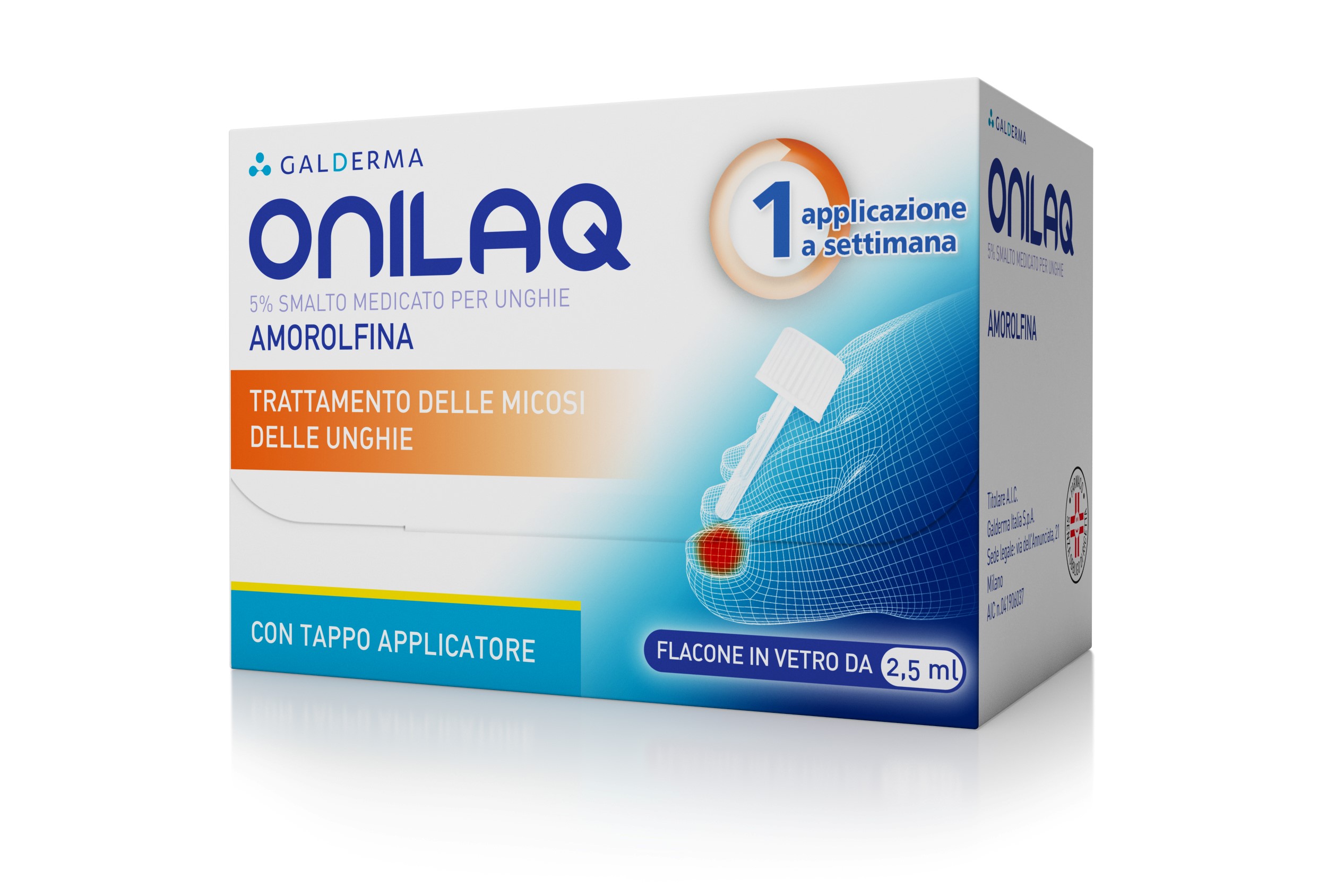 ONILAQ*SMALTO UNGHIE 2,5ML+TAP - Antica Farmacia Celesia